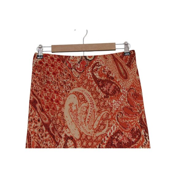 Vintage 90s Y2K Skirt Size Medium Fashion Bug Polyester Boho Flowy Grunge Ruffle - Picture 2 of 12